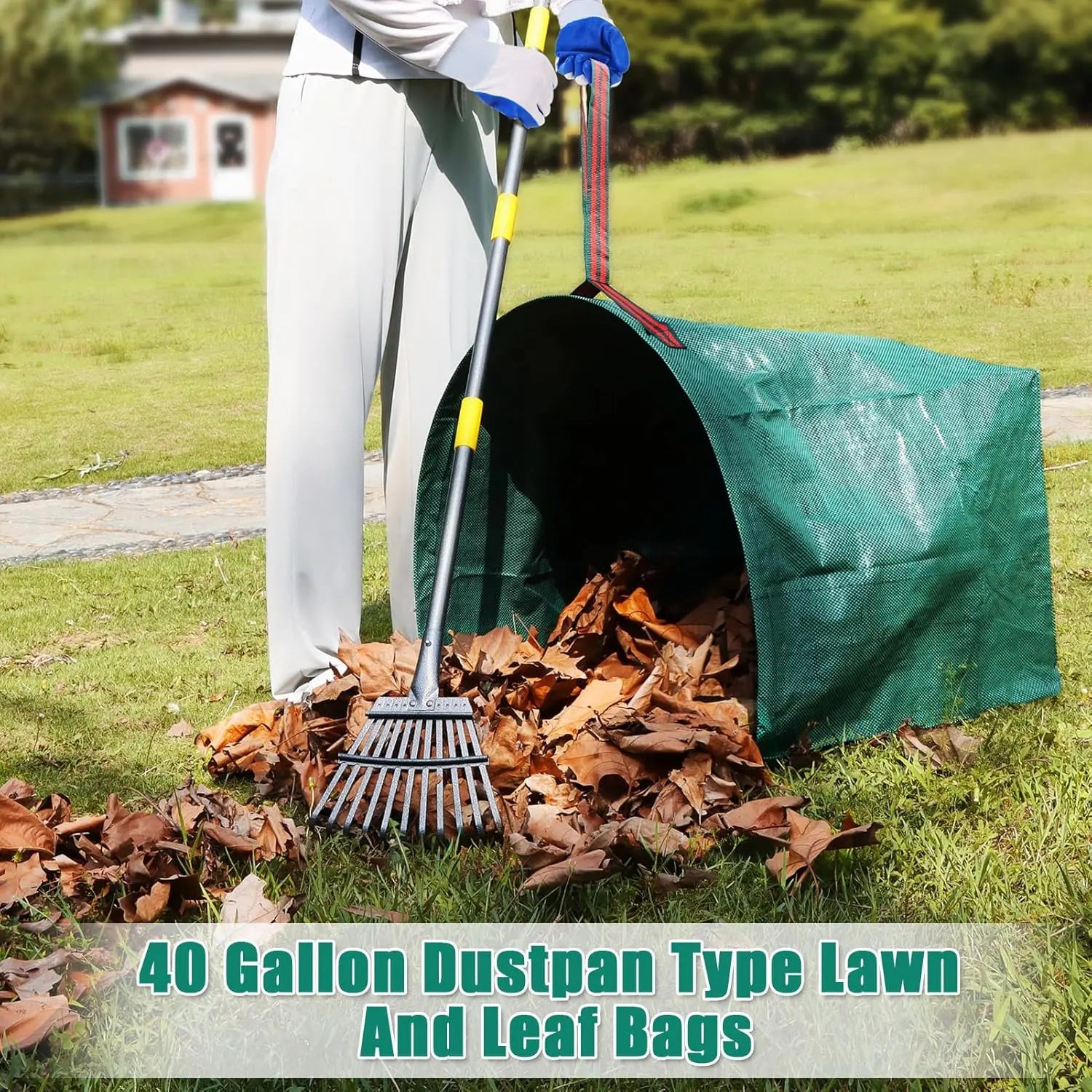 2 count 40 Gallon Leaf Collector